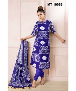 কটন বাটিক থ্রি পিছ (MT-10066)