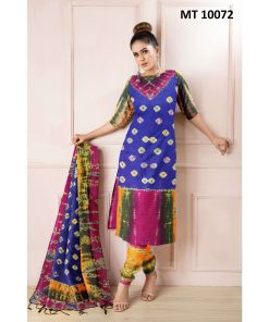 কটন বাটিক থ্রি পিছ (MT-10072)