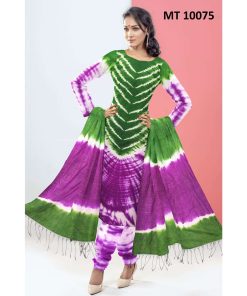 কটন বাটিক থ্রি পিছ (MT-10075)