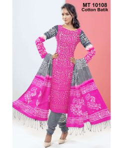 কটন বাটিক থ্রি পিছ (MT-10108)