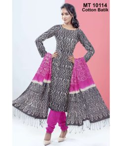 কটন বাটিক থ্রি পিছ (MT-10114)