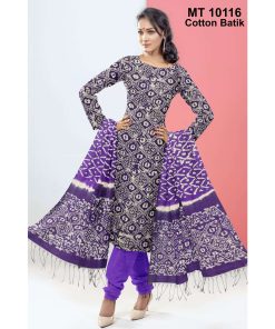 কটন বাটিক থ্রি পিছ (MT-10116)