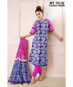 কটন বাটিক থ্রি পিছ (MT-10132)