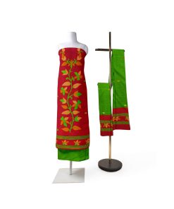 Alternative view of মাসলাইস সিল্ক তাঁতের থ্রি-পিস (MT-10197)