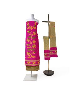 Alternative view of মাসলাইস সিল্ক তাঁতের থ্রি-পিস (MT-10201)