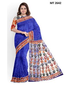 Soft Cotton Batik Saree with Blouse Piece (MT-2642)