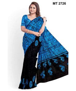 Soft Cotton Batik Saree with Blouse Piece (MT-2726)