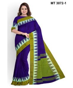 সফট হাফ সিল্ক টাঙ্গাইল তাঁতের শাড়ী ব্লাউজ পিছ সহ (MT-3072-1)