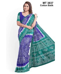 Soft Cotton Batik Saree with Blouse Piece (MT-3837)