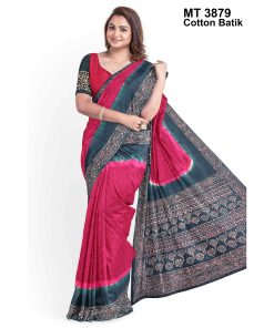 Soft Cotton Batik Saree with Blouse Piece (MT-3879)