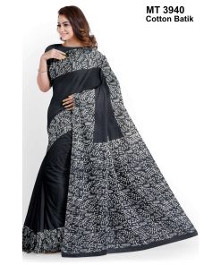 Soft Cotton Batik Saree with Blouse Piece (MT-3940)