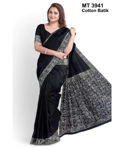 Soft Cotton Batik Saree with Blouse Piece (MT-3941)