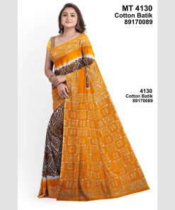 Soft Cotton Batik Saree with Blouse Piece (MT-4130)
