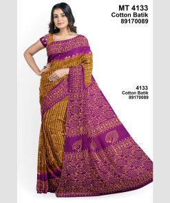 Soft Cotton Batik Saree with Blouse Piece (MT-4133)