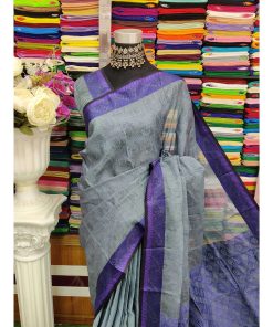 Alternative view of টাঙ্গাইল কটন বালুচুড়ি শাড়ী ব্লাউজ পিছ সহ