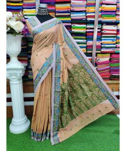 টাঙ্গাইল কটন বালুচুড়ি শাড়ী ব্লাউজ পিছ সহ