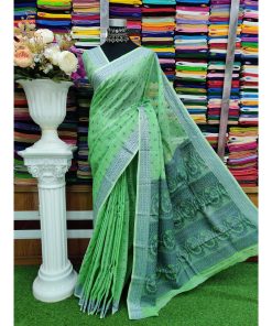 টাঙ্গাইল কটন বালুচুড়ি শাড়ী ব্লাউজ পিছ সহ